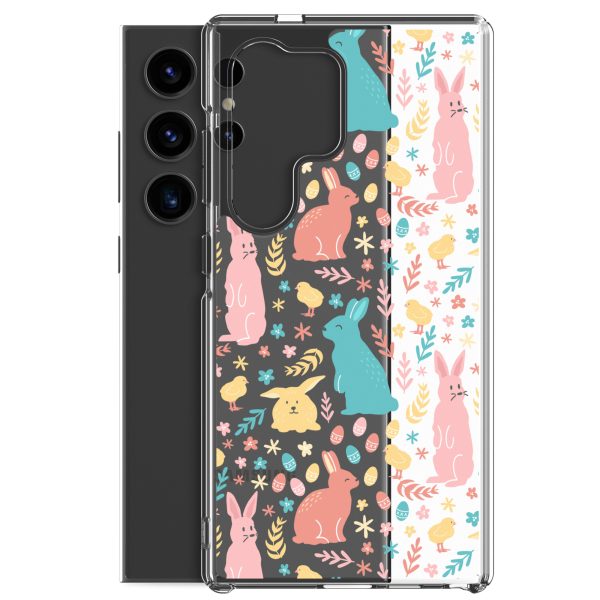 Colorful Easter Samsung Clear Case