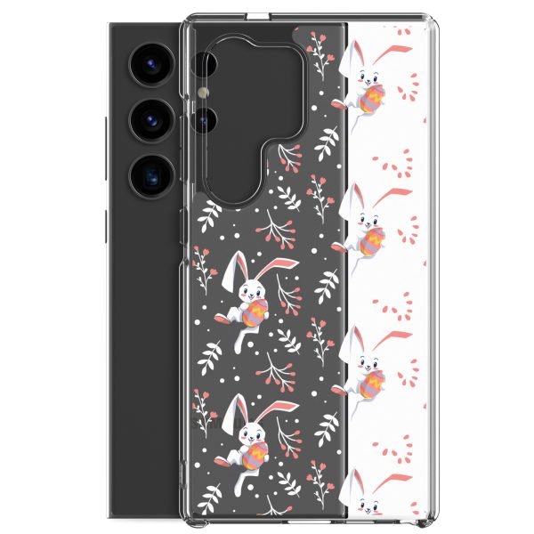 Cute Easter Rabbit Samsung Clear Case