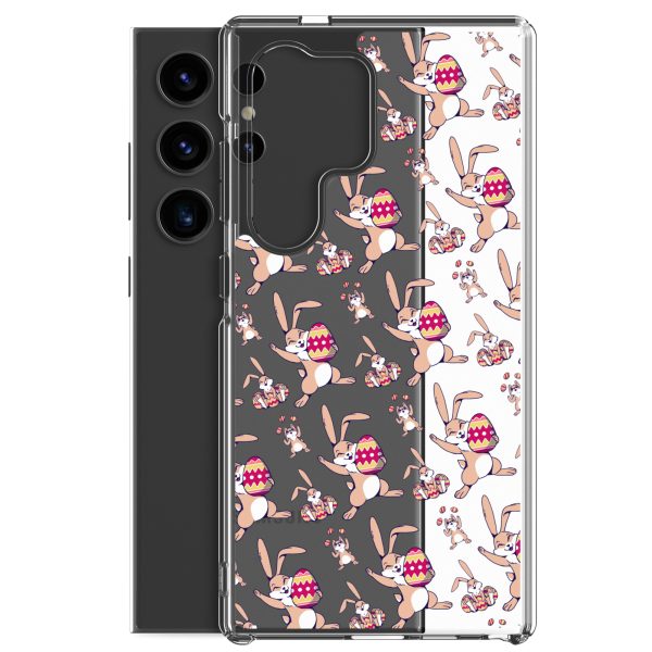 clear-case-for-samsung-samsung-galaxy-s24-ultra-case-with-phone-6a53c3697d078.jpg Easter Bunny With Egg Samsung Clear Case