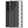 Rat Silhouette Samsung Clear Case