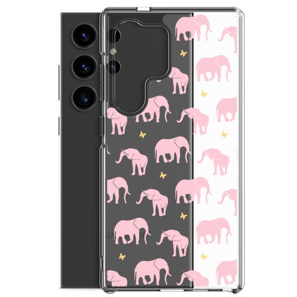 clear-case-for-samsung-samsung-galaxy-s24-ultra-case-with-phone-6a53d25eea46b.jpg Seamless Elephant Silhouette Samsung Clear Case