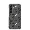 Black and White Halloween Samsung Clear Case