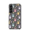 Colorful Bunnies Easter Samsung Clear Case