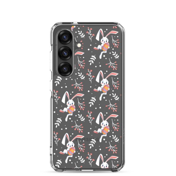 Cute Easter Rabbit Samsung Clear Case