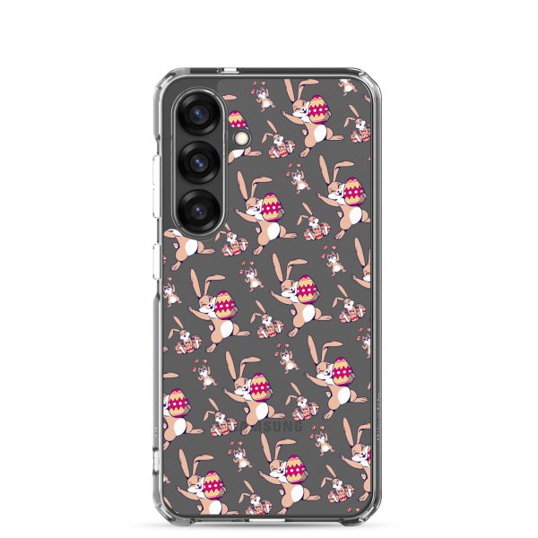 clear-case-for-samsung-samsung-galaxy-s25-case-on-phone-6a53c3697cd04.jpg Easter Bunny With Egg Samsung Clear Case