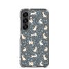 Easter Hopping Bunnies Samsung Clear Case