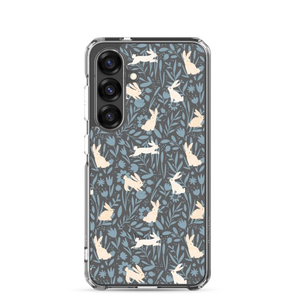 Easter Hopping Bunnies Samsung Clear Case