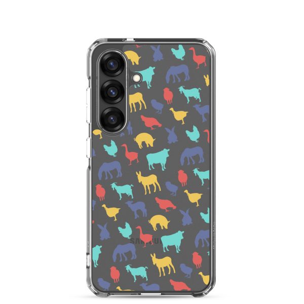 Farm Animals Samsung Clear Case
