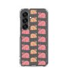 Pink Bunnies Samsung Clear Case