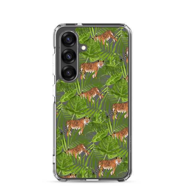 Tiger Samsung Clear Case