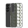 Animals Silhouette Samsung Clear Case
