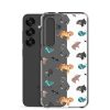 Asian Jungle Animals Samsung Clear Case