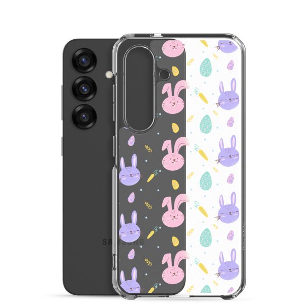 Cute Easter Bunnies Samsung Clear Case