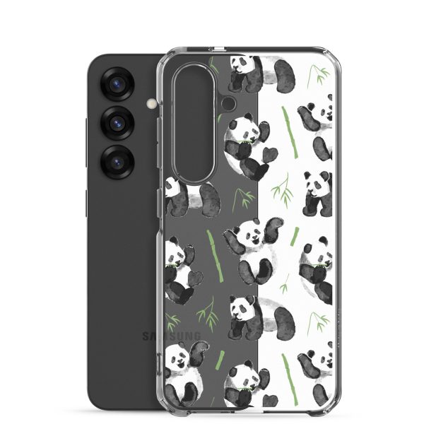 clear-case-for-samsung-samsung-galaxy-s25-case-with-phone-6a53d4bd636fd.jpg Watercolor Panda Bear Samsung Clear Case
