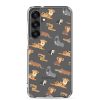 African Jungle Animals Samsung Clear Case