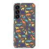 Animal Silhouette Samsung Clear Case