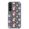 Cute Easter Bunnies Samsung Clear Case