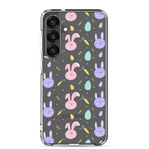 Cute Easter Bunnies Samsung Clear Case