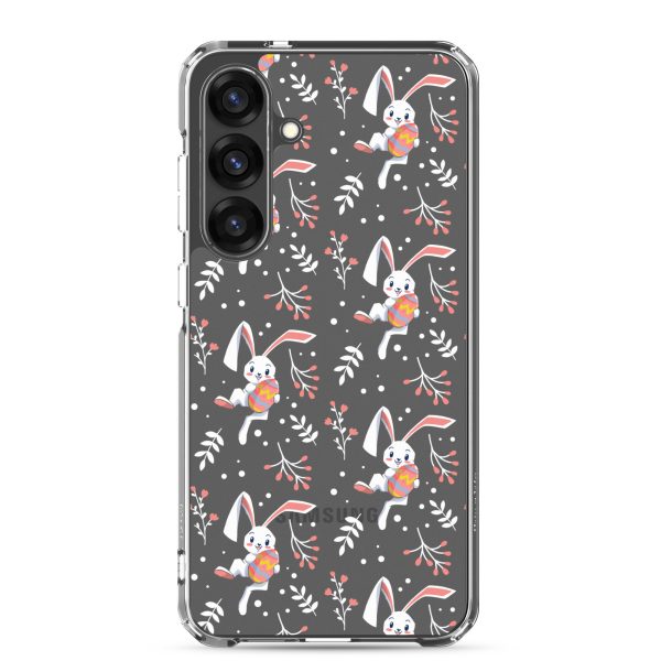 Cute Easter Rabbit Samsung Clear Case