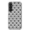 Cute Panda Bears Samsung Clear Case