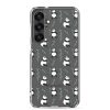 Cute Panda Samsung Clear Case