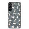 Easter Hopping Bunnies Samsung Clear Case