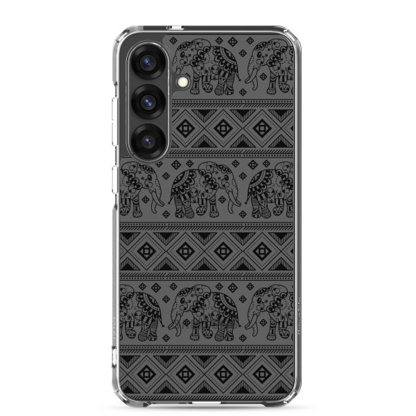 Elephant Mandala Samsung Clear Case