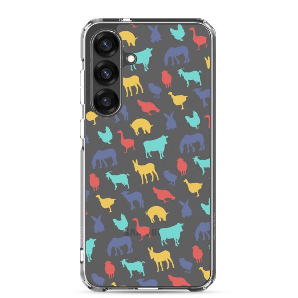 Farm Animals Samsung Clear Case