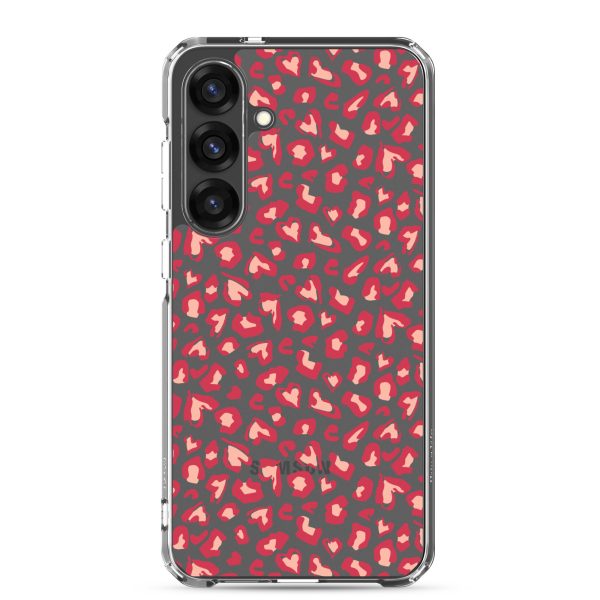 clear-case-for-samsung-samsung-galaxy-s25-plus-case-on-phone-6a569616328de.jpg Leopard Heart Print Samsung Clear Case