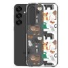 Amazon Jungle Animals Samsung Clear Case