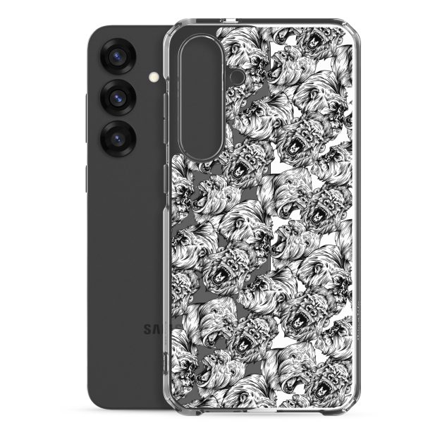 Angry Gorillas Samsung Clear Case