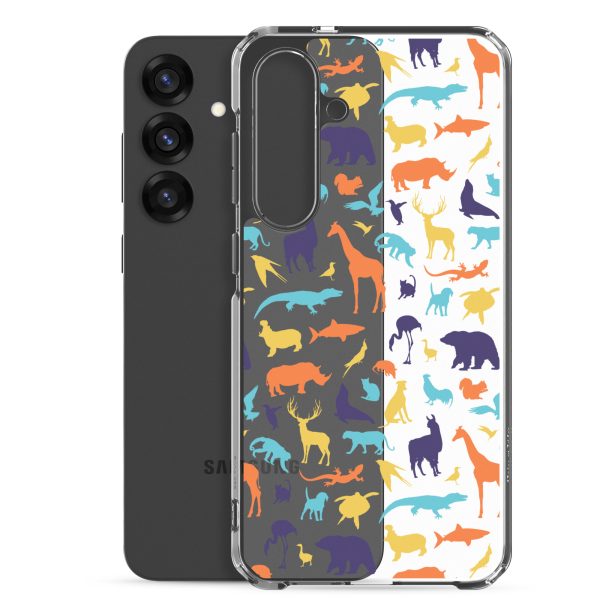 Animal Silhouette Samsung Clear Case