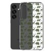 Animals Silhouette Samsung Clear Case