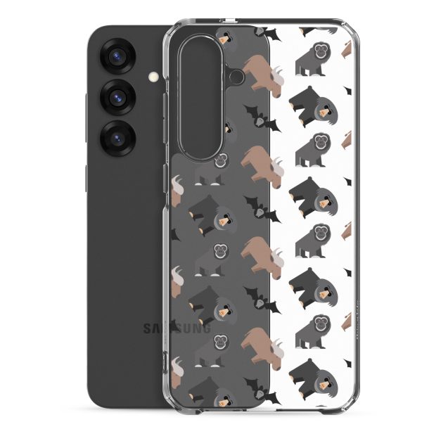 Asian Jungle Animal Samsung Clear Case