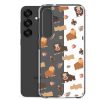 Asian Jungle Animals Samsung Clear Case