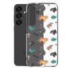Asian Jungle Animals Samsung Clear Case