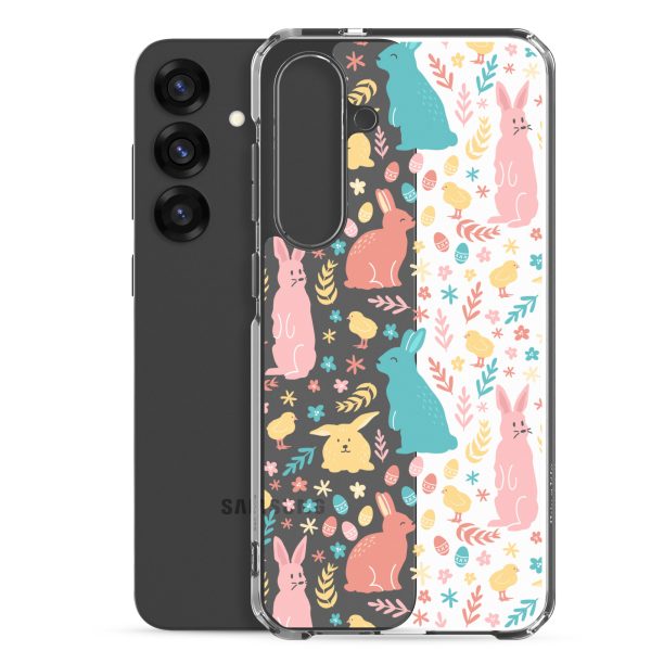 Colorful Easter Samsung Clear Case