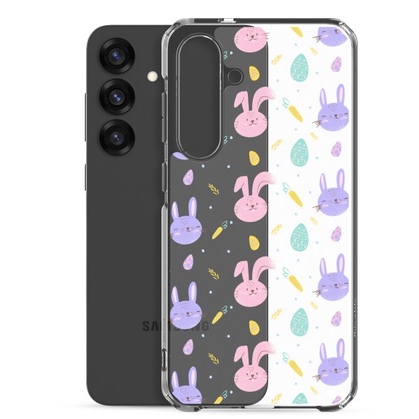 Cute Easter Bunnies Samsung Clear Case