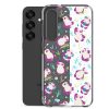 Cute Panda Bamboo Samsung Clear Case