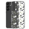 Cute Panda Bear Samsung Clear Case