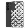 Cute Panda Bears Samsung Clear Case