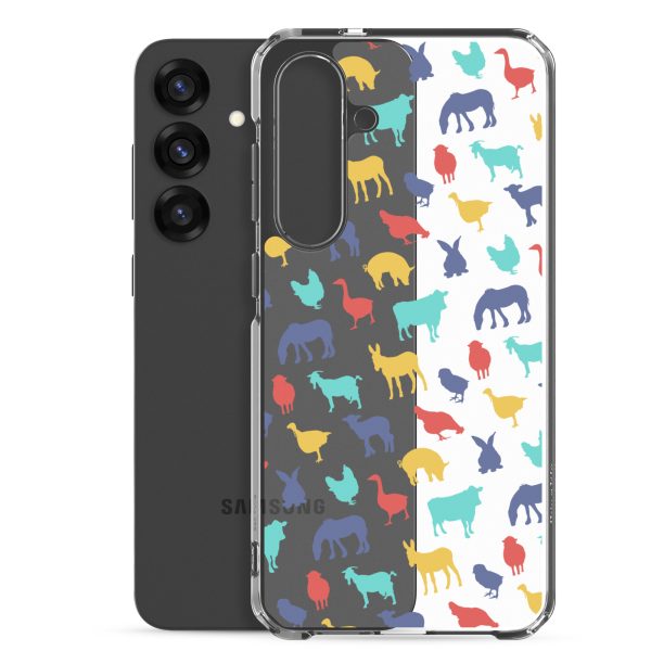 Farm Animals Samsung Clear Case