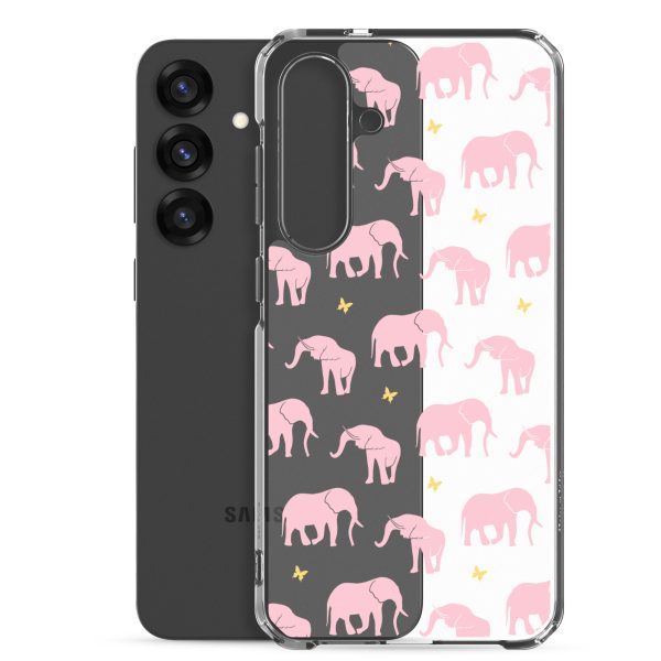 clear-case-for-samsung-samsung-galaxy-s25-plus-case-with-phone-6a53d25eea16a.jpg Seamless Elephant Silhouette Samsung Clear Case
