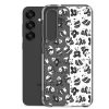 Watercolor Panda Bears Samsung Clear Case