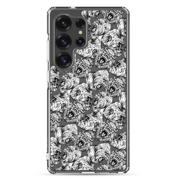 Angry Gorillas Samsung Clear Case