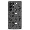 Black and White Halloween Samsung Clear Case