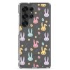 Colorful Bunnies Easter Samsung Clear Case
