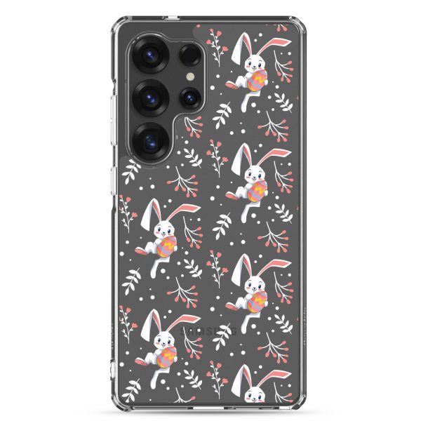 Cute Easter Rabbit Samsung Clear Case