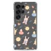 Easter Egg and Bunnies Samsung Clear Case