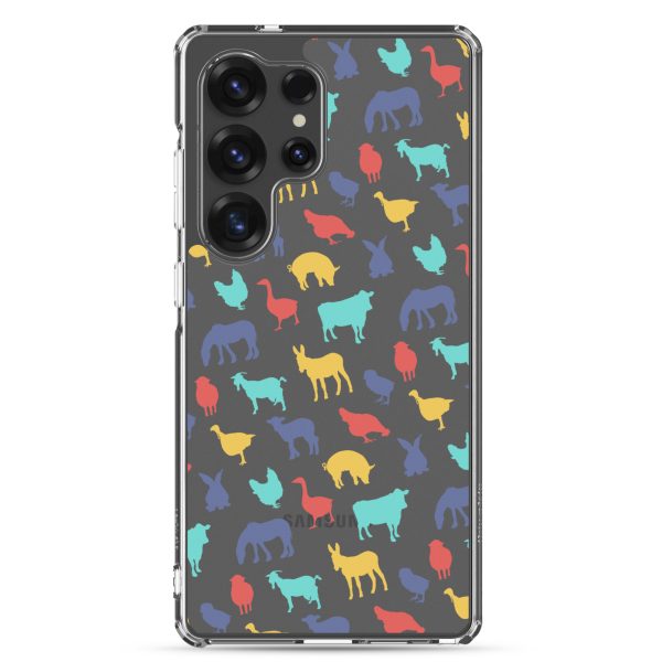 Farm Animals Samsung Clear Case